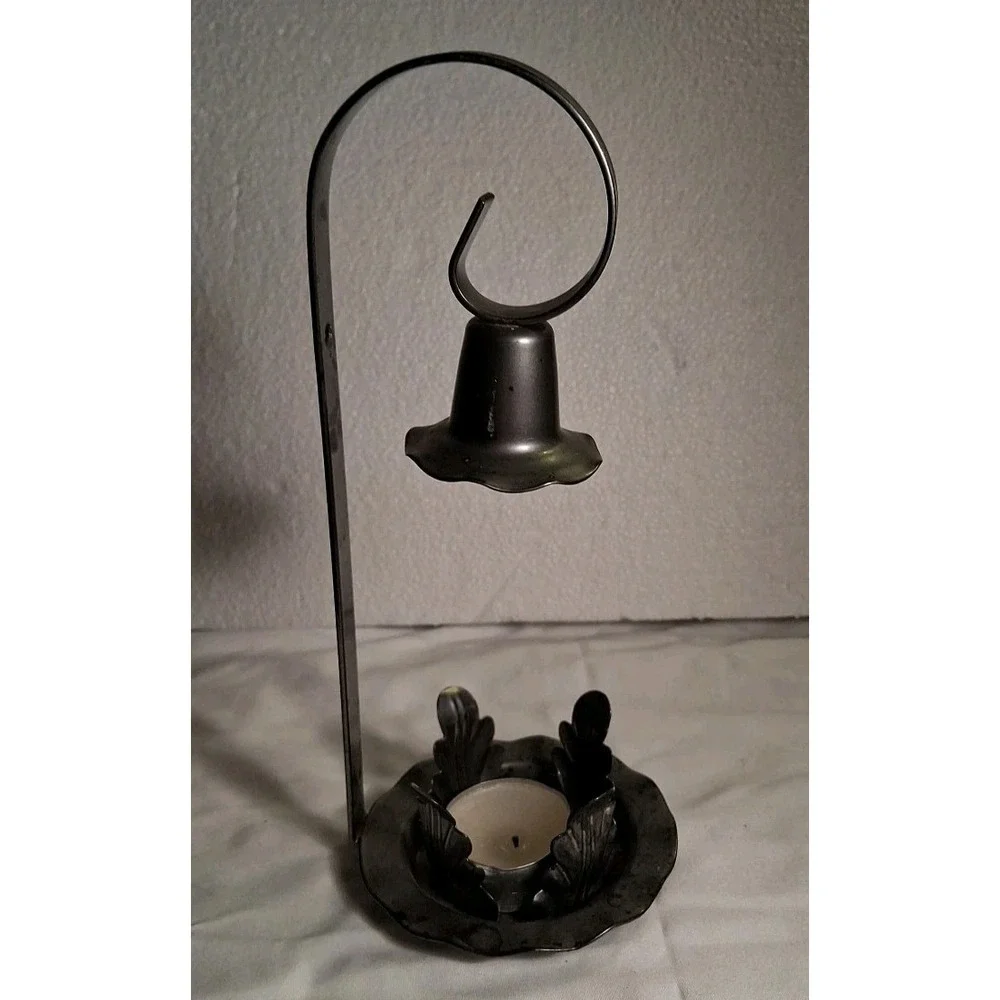 Silver Metal‎ Wall Sconce Candle Holder 8 7/8